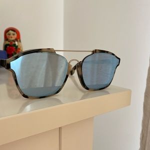Dior Abstract sunglasses with blue lenses